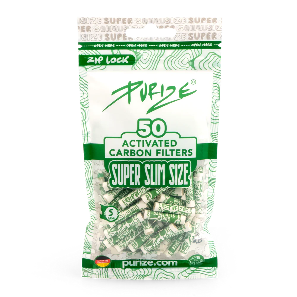 purize-super-slim-filtre-charbon-actif-5-mm-x50 image 1