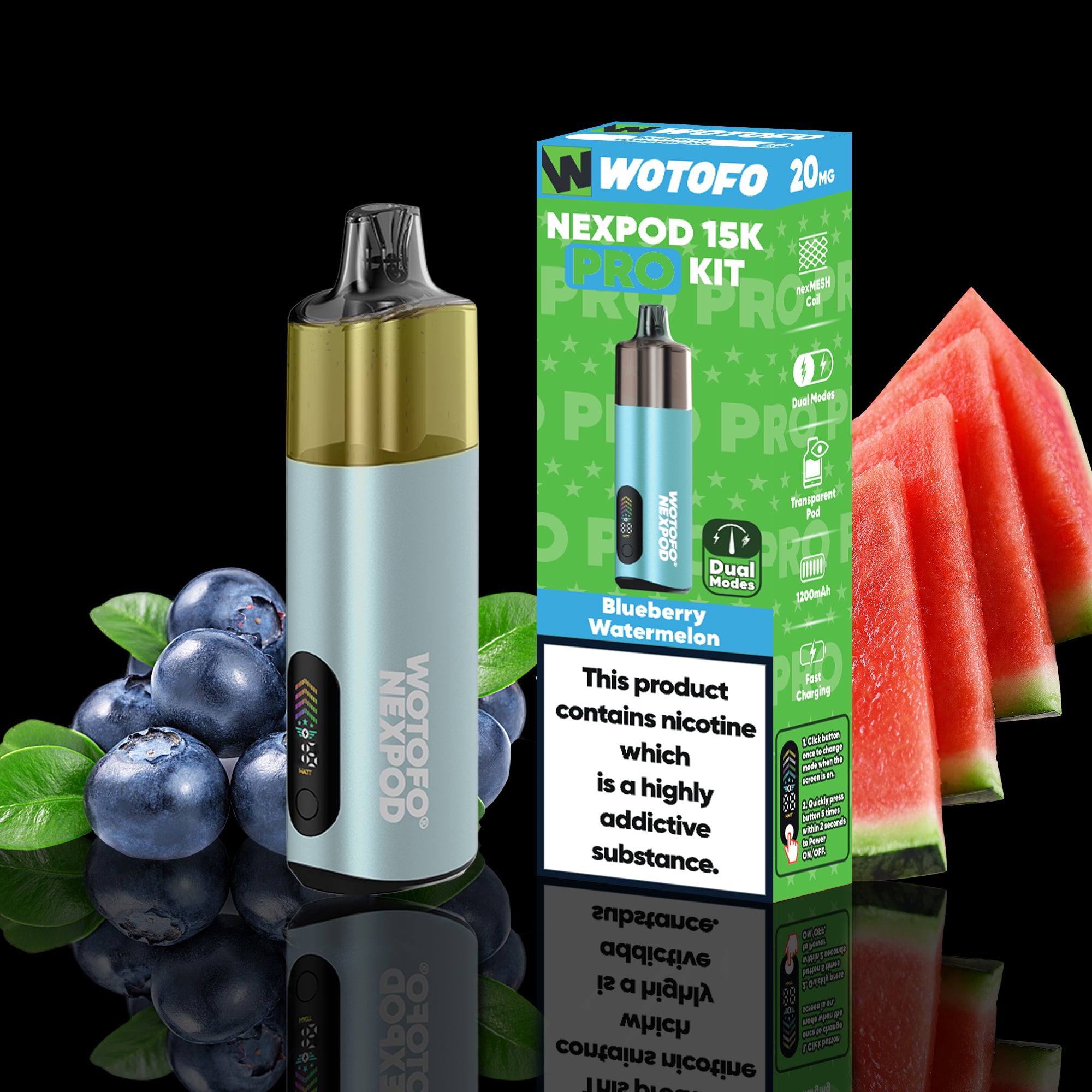 wotofo-nexpod-15k-pro-kit-pod-blueberry-watermelon-20mg image 2