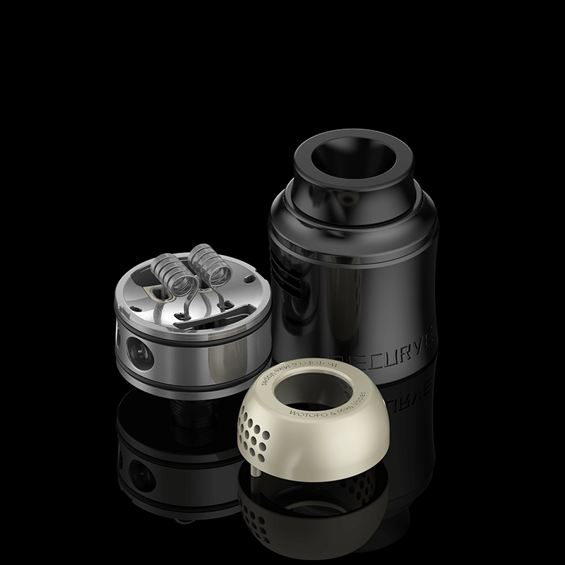 ofrf-recurve-v2-rda-dripper-reconstructible-gunmetal image 8
