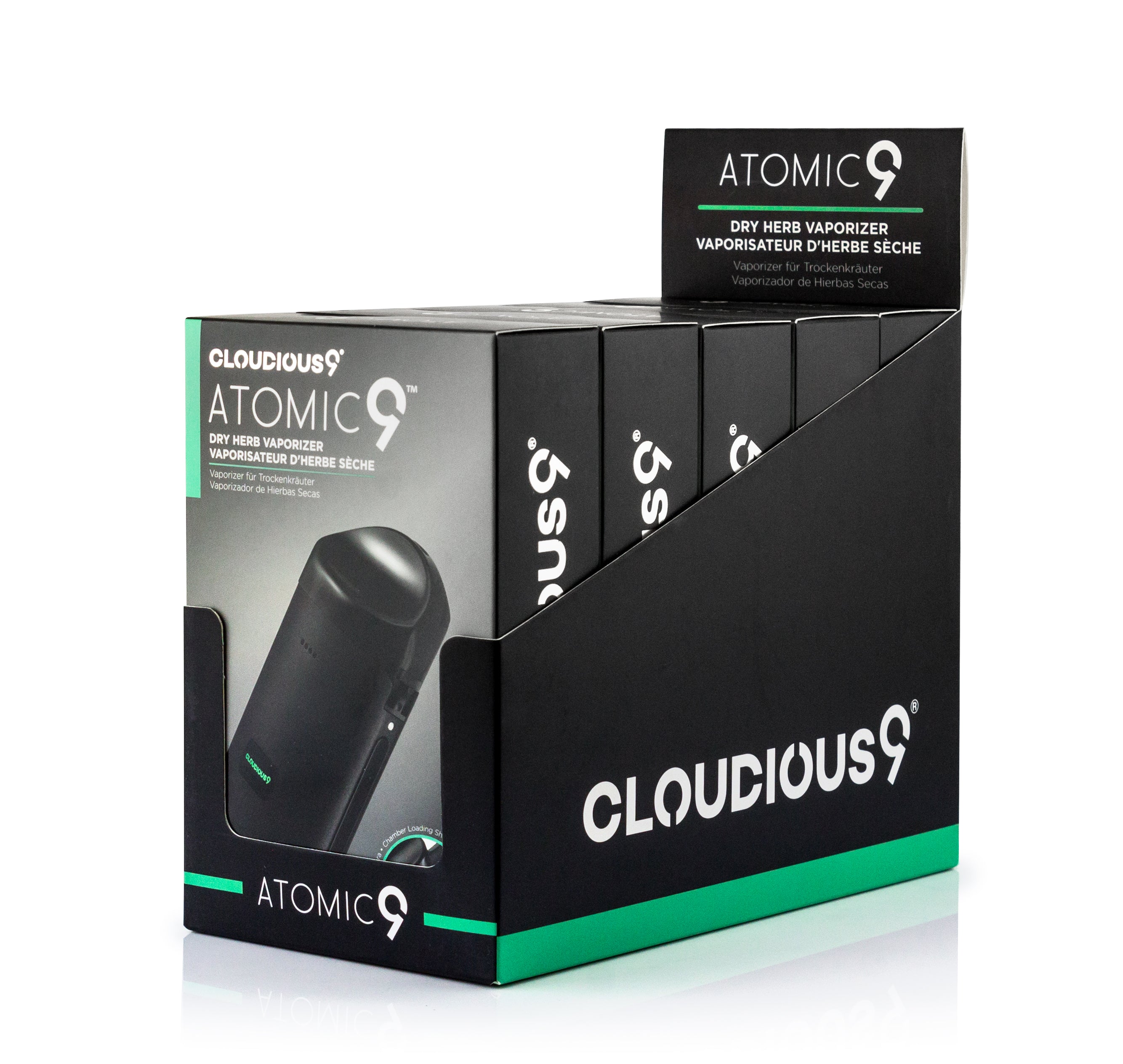 cloudious9-atomic9-vaporisateur-herbe-s-che-noir-portable-c-ramique image 2