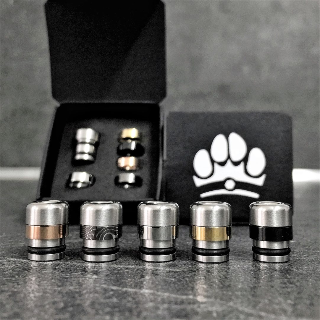 animodz-les-driptickz-king-pack-tick-drip-tip-510-5-bagues image 1
