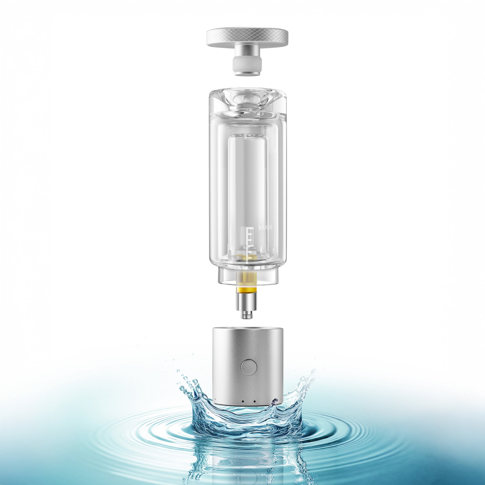 cloudious9-carti9-510-vaporisateur-cartouche-eau-argent image 1