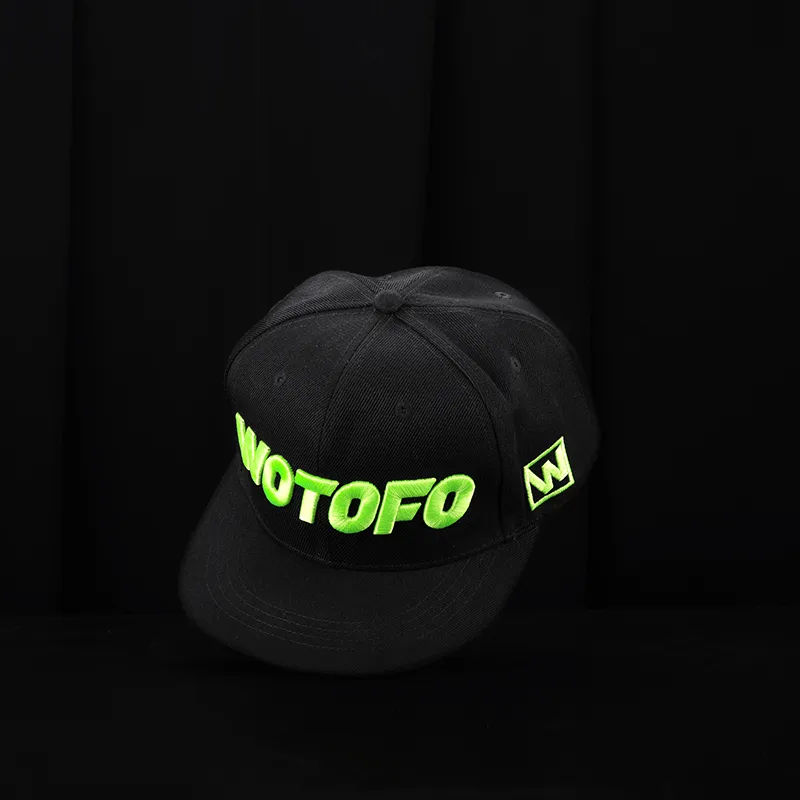 ofrf-wotofo-hat-casquette-noire-logo-vert-taille-unique image 1