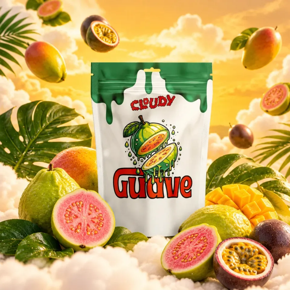 green-kartel-fleurs-cbd-guava-indoor-tropicale-relaxante image 1