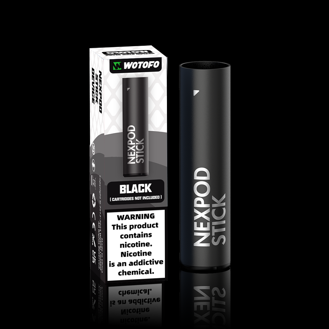 wotofo-nexpod-stick-pod-noir-batterie-type-c image 1