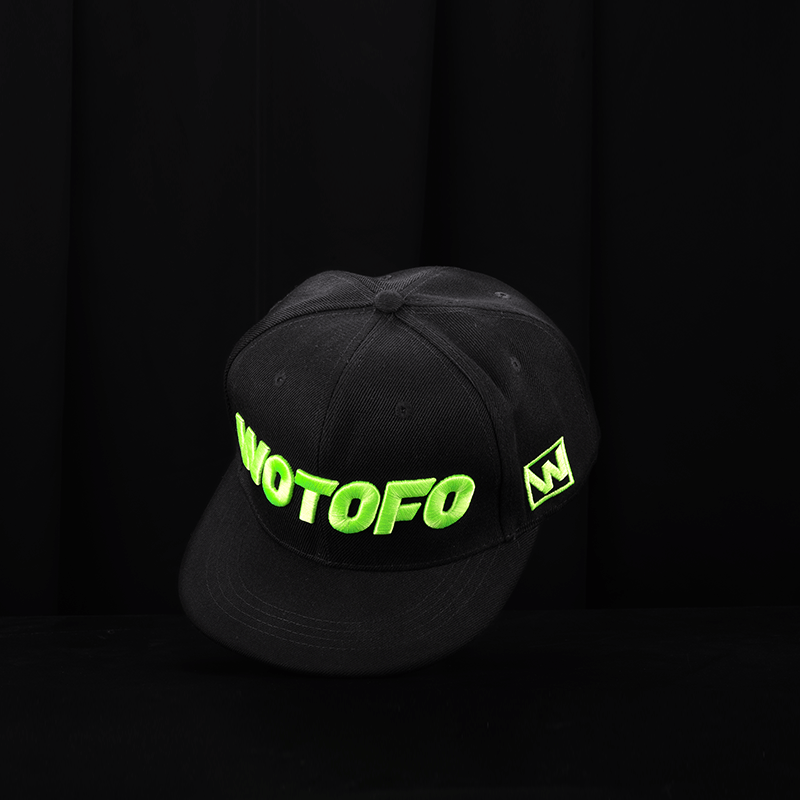 ofrf-wotofo-hat-casquette-noire-logo-vert-taille-unique image 1