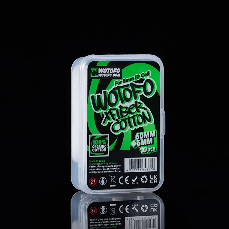 wotofo-xfiber-coton-reconstructible-5mm-10-pcs-clapton image 1