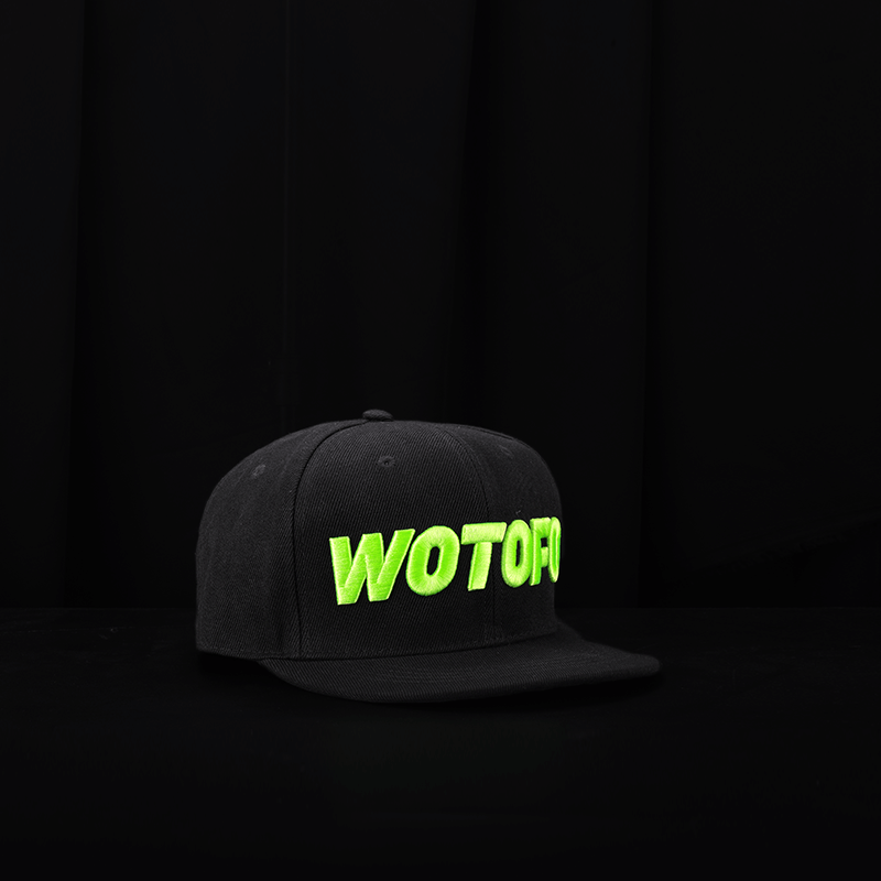 ofrf-wotofo-hat-casquette-noire-logo-vert-taille-unique image 2