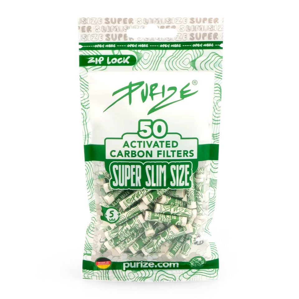 purize-super-slim-filtre-charbon-actif-5-mm-x50 image 1