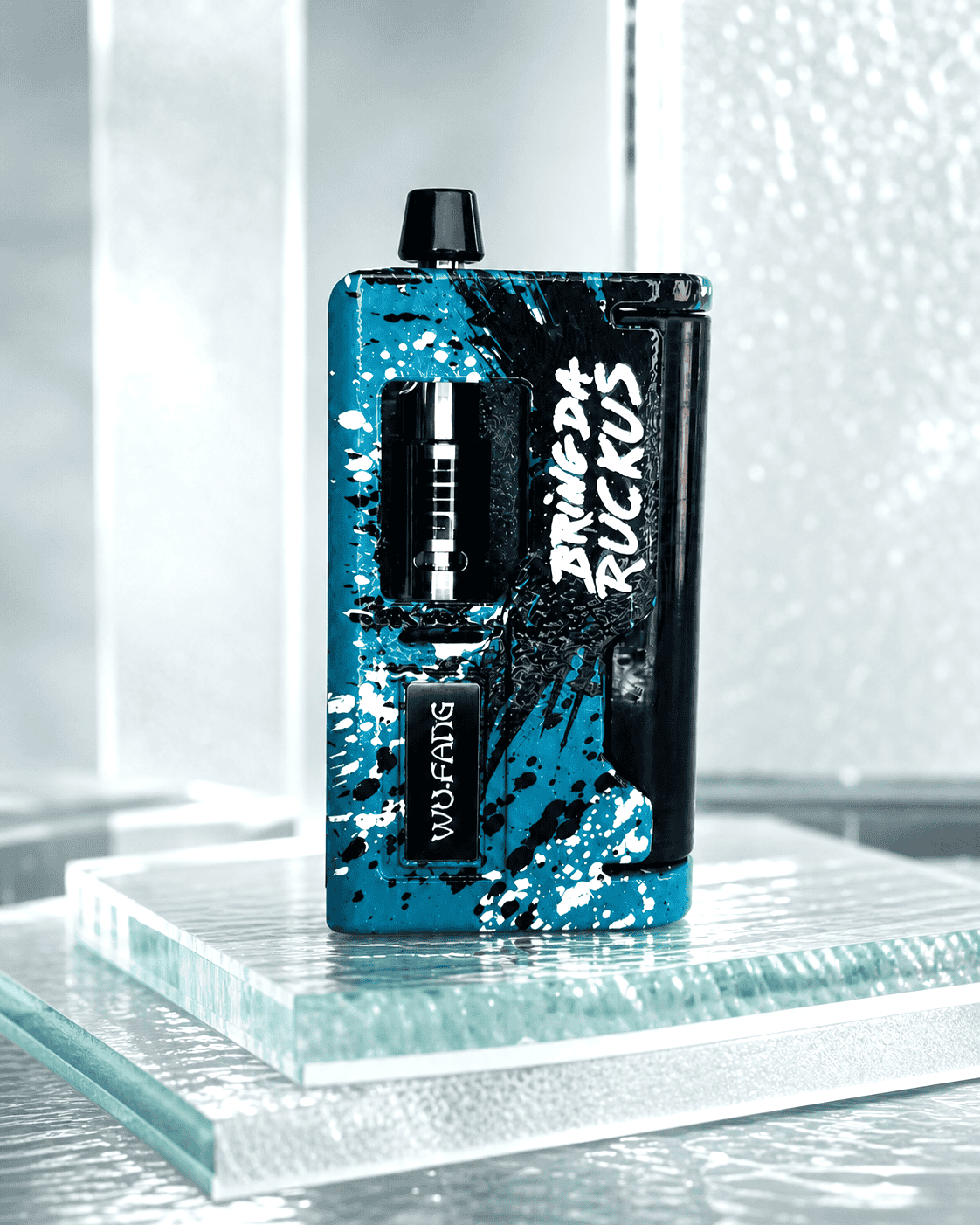 animodz-les-modz-wu-fang-bring-da-ruckus-box-aio-blue-cerakote image 4