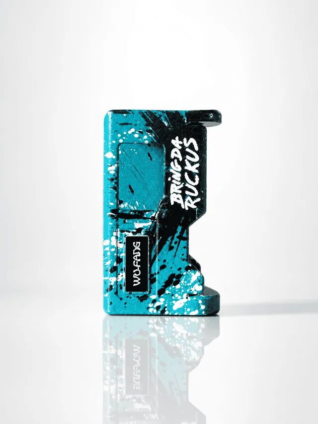 animodz-les-modz-wu-fang-bring-da-ruckus-box-aio-blue-cerakote image 1