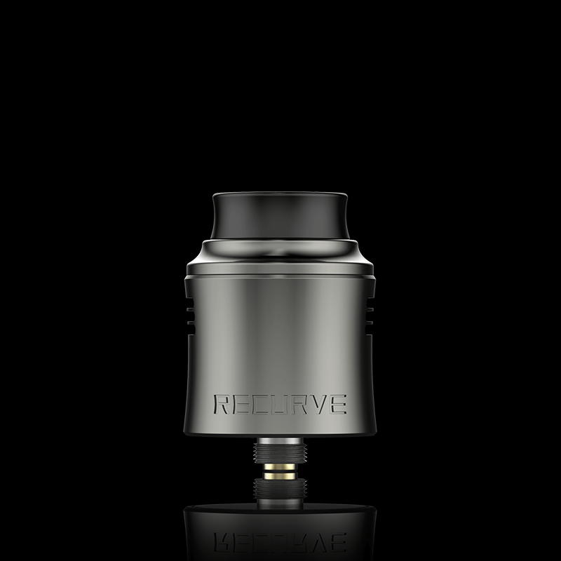 ofrf-recurve-v2-rda-dripper-reconstructible-gunmetal image 2