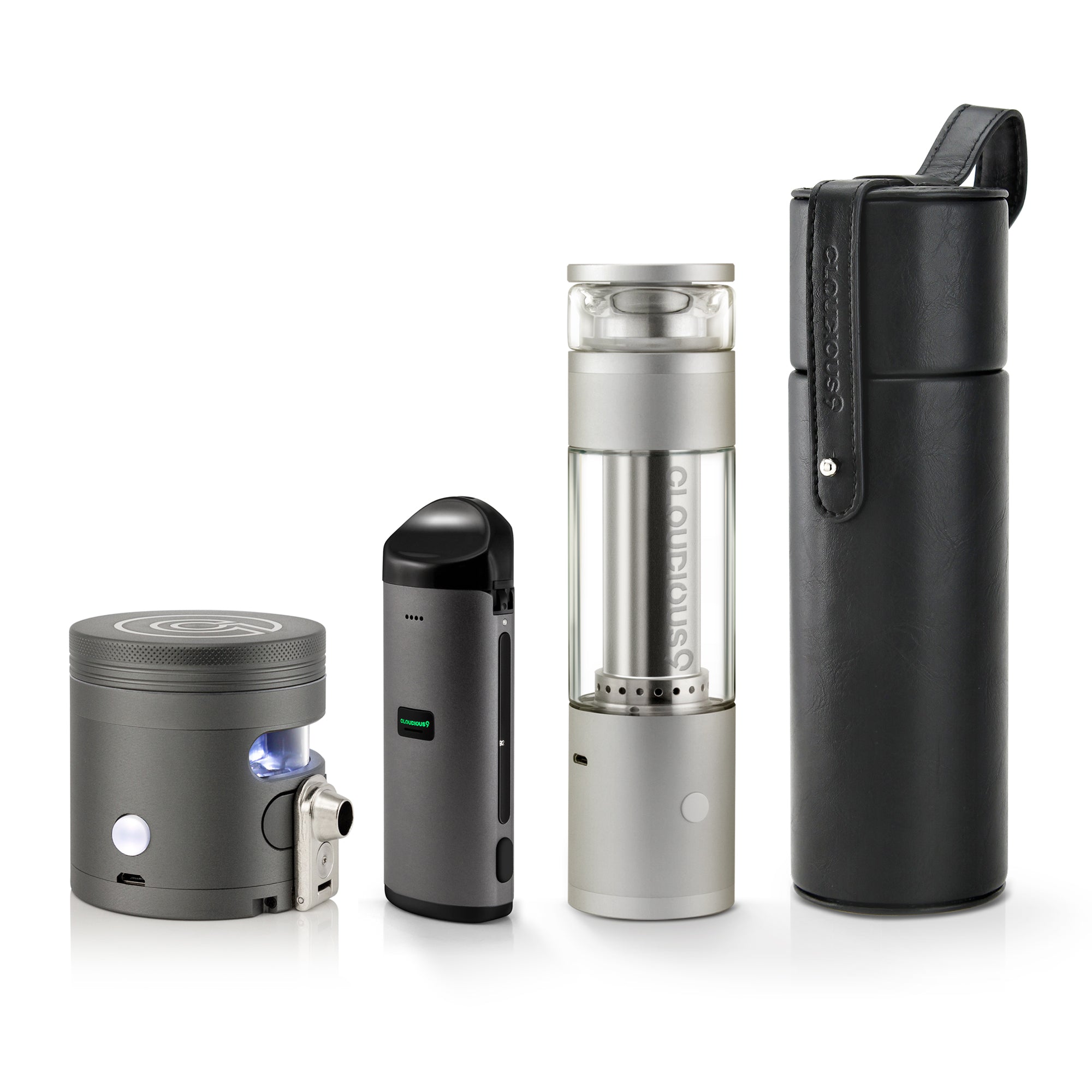 cloudious9-mega9-bundle-vaporisateur-herbe-s-che-noir-filtration-eau image 2